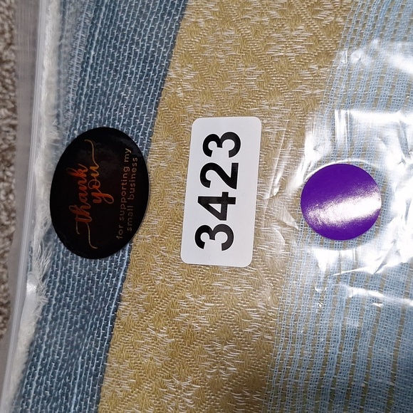 World Market "NEW" Multicolor Linen Blend Coastal Bohemian Poncho One Size - Picture 13 of 13